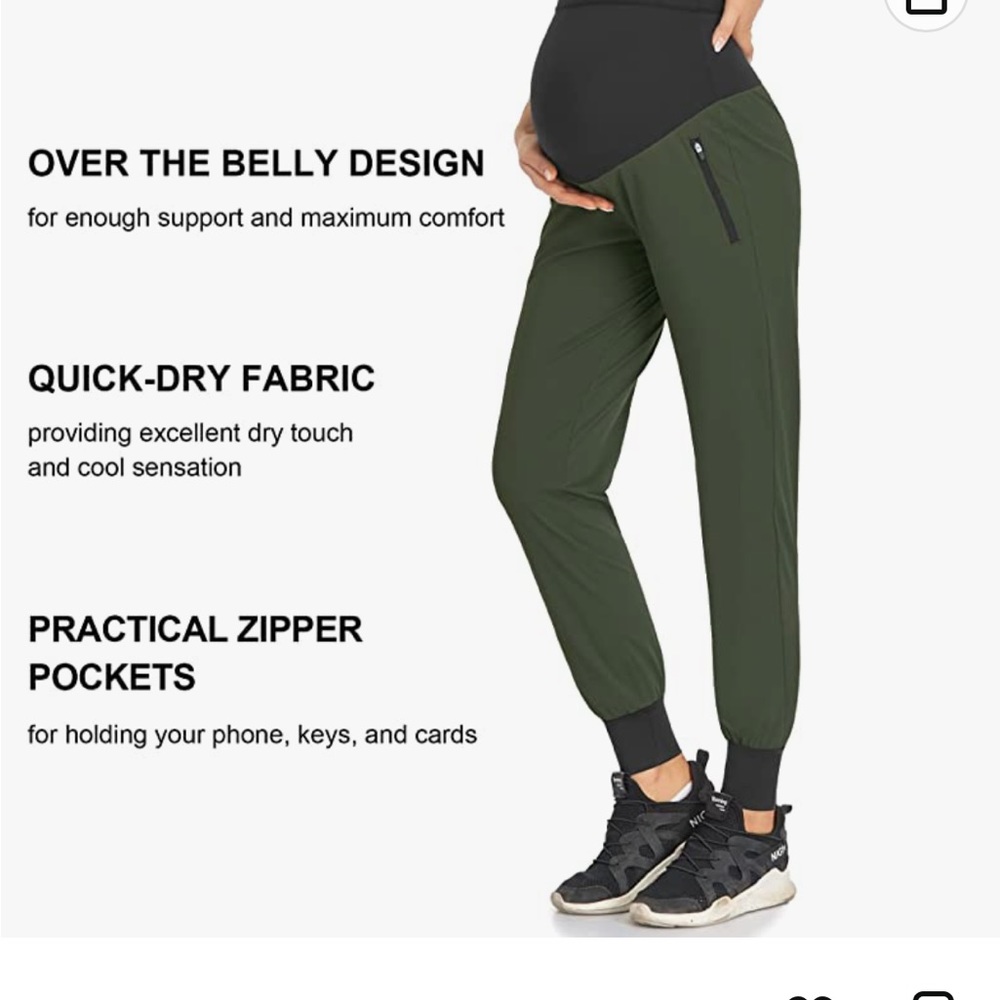 AMPOSH Women's Maternity Joggers